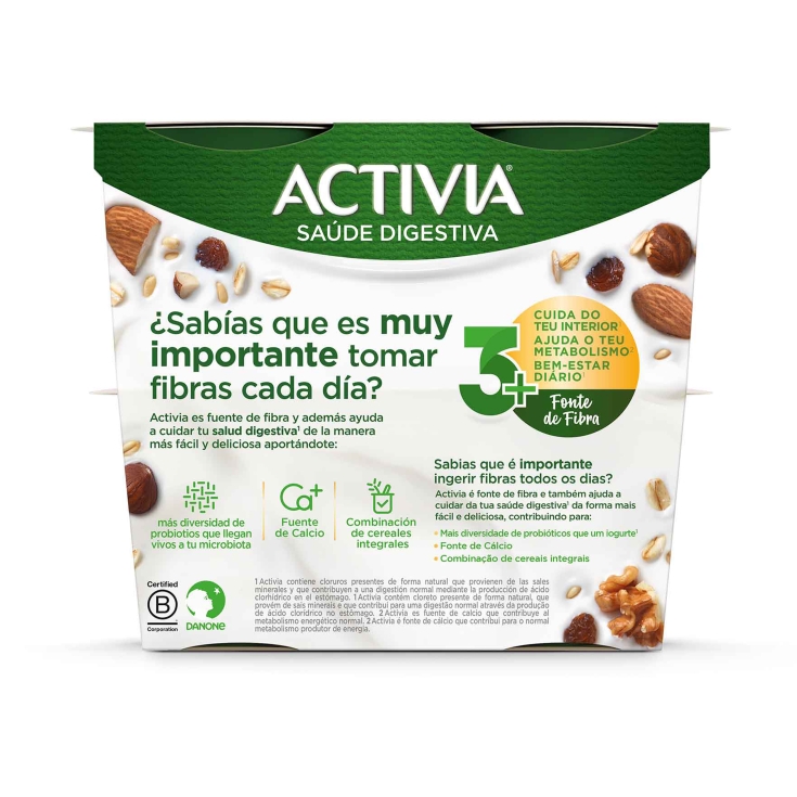 yogur con muesli 0%, pk-4