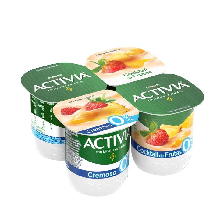 yogur desnatado con kiwi, pk-4 - El Jamón