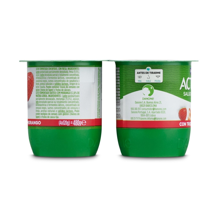yogur con fresas, pk-4