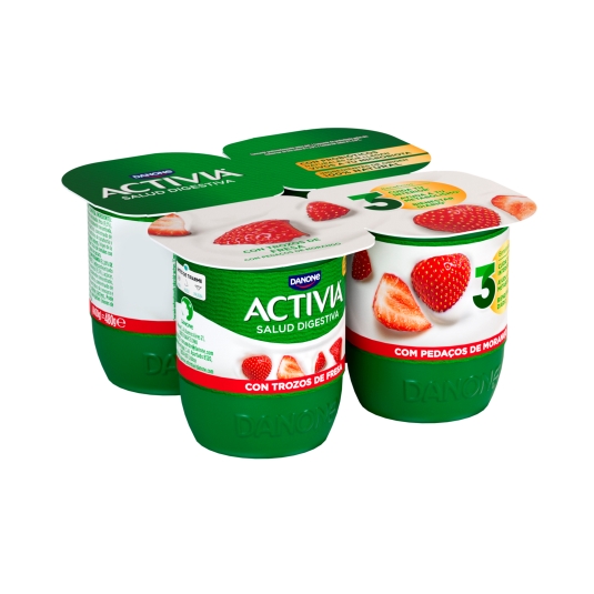 yogur con fresas, pk-4