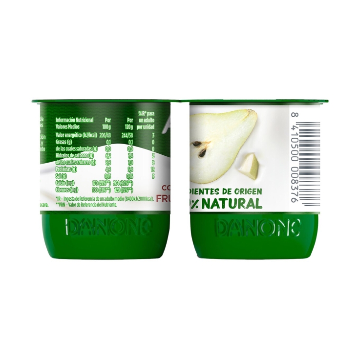 yogur con pera, pk-4