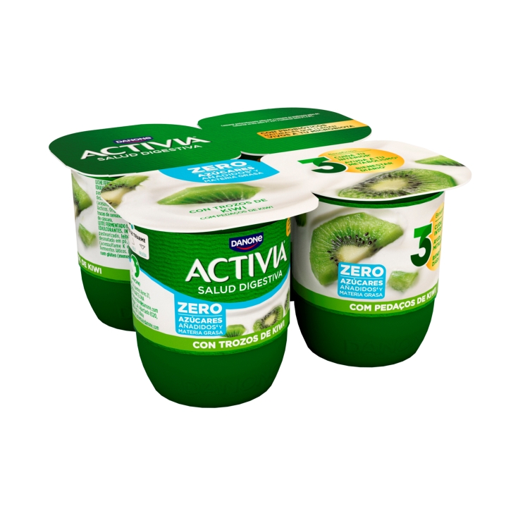 yogur desnatado con kiwi, pk-4 - El Jamón