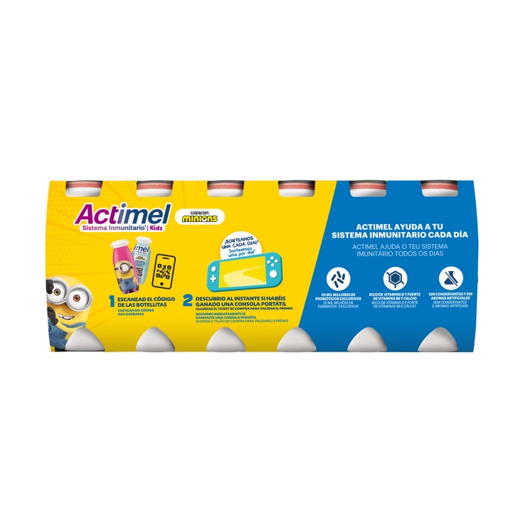 yogur líquido fresa kids, pk-12