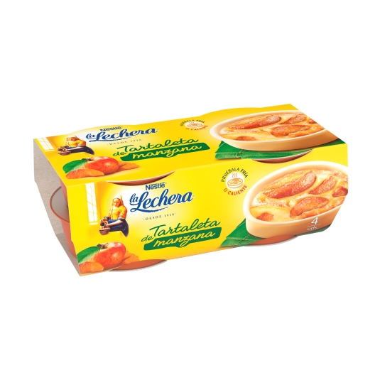 tartaleta manzana 85gr, pk-4