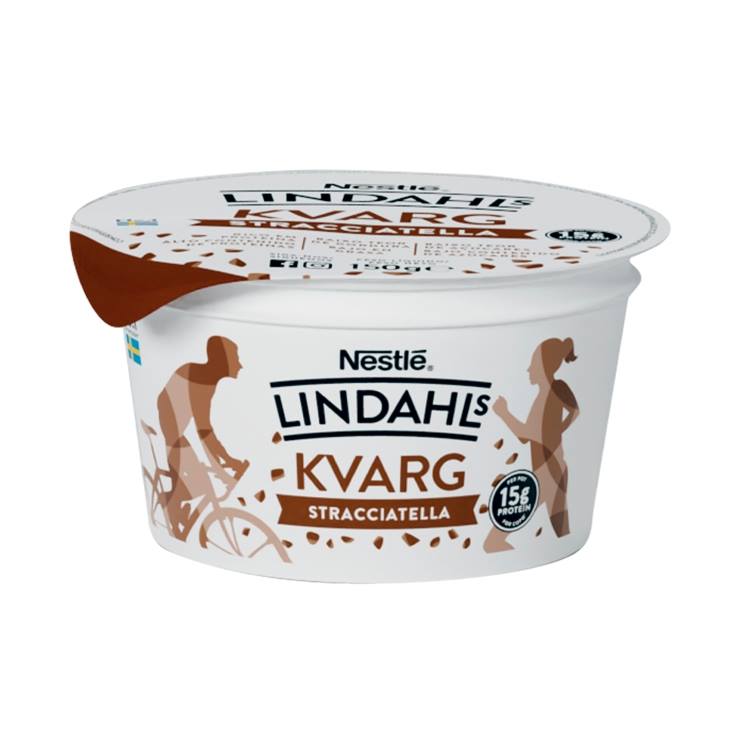 yogur lindahls stracciatella, 150g