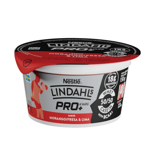 yogur pro+ fresa/lima, 160g