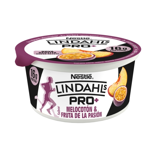 yogur pro+melocotón/fr.pasión, 160g