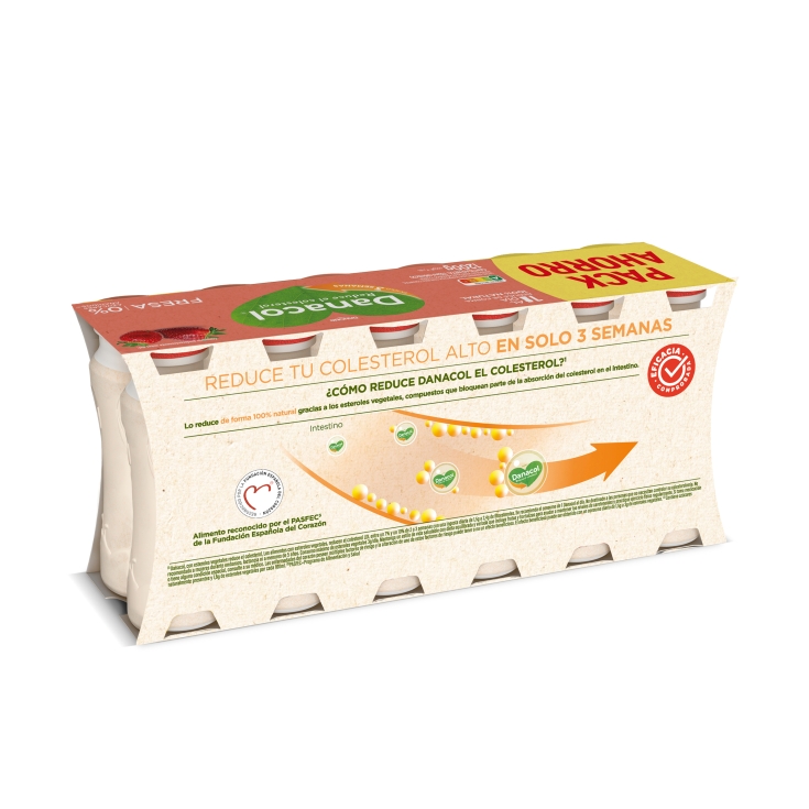 yogur líquido fresa, pk-12