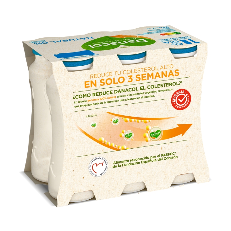 yogur líquido natural, pk-6