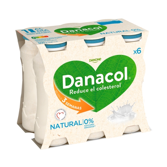 yogur líquido natural, pk-6