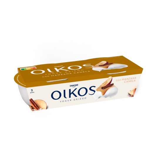 yogur griego con manzana, canela, pk-2