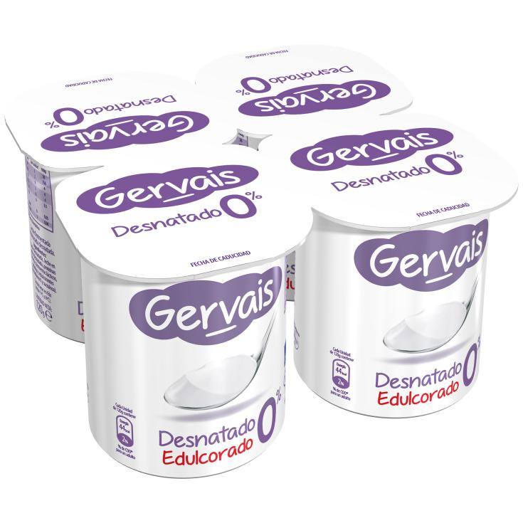 Yogur natural desnatado vitalinea