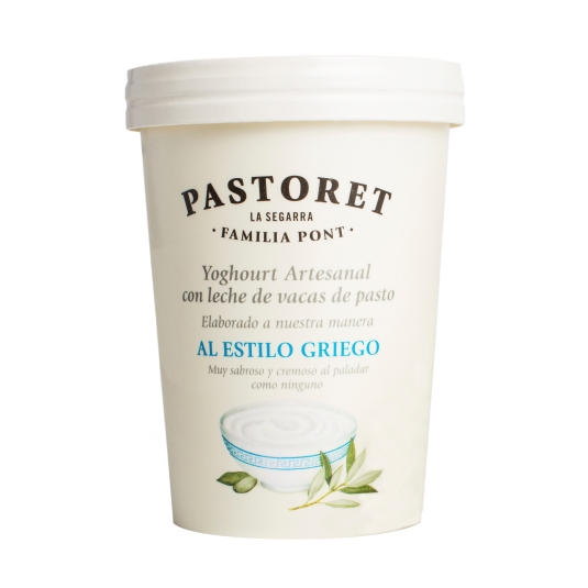 yogur griego artesanal, 500g