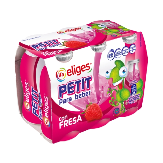 petit bebible fresa 100g, pk-6