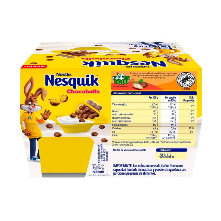 yogur chocoballs, pk-2