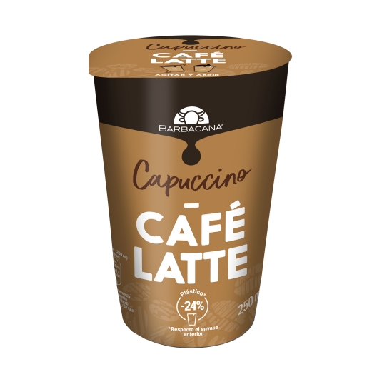 café latte capuccino, 250ml