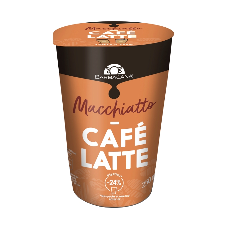 caffè latte macchiatto, 250ml