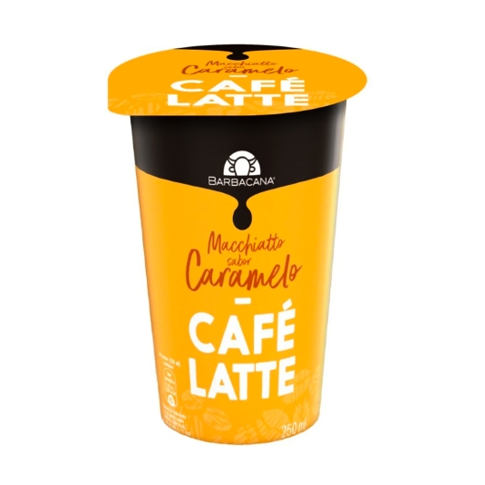 caffè latte manchiatto caramelo, 250ml