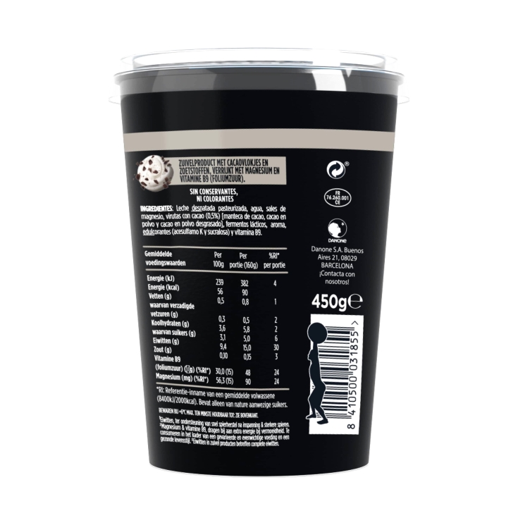 yogur proteína stracciatella, 450g