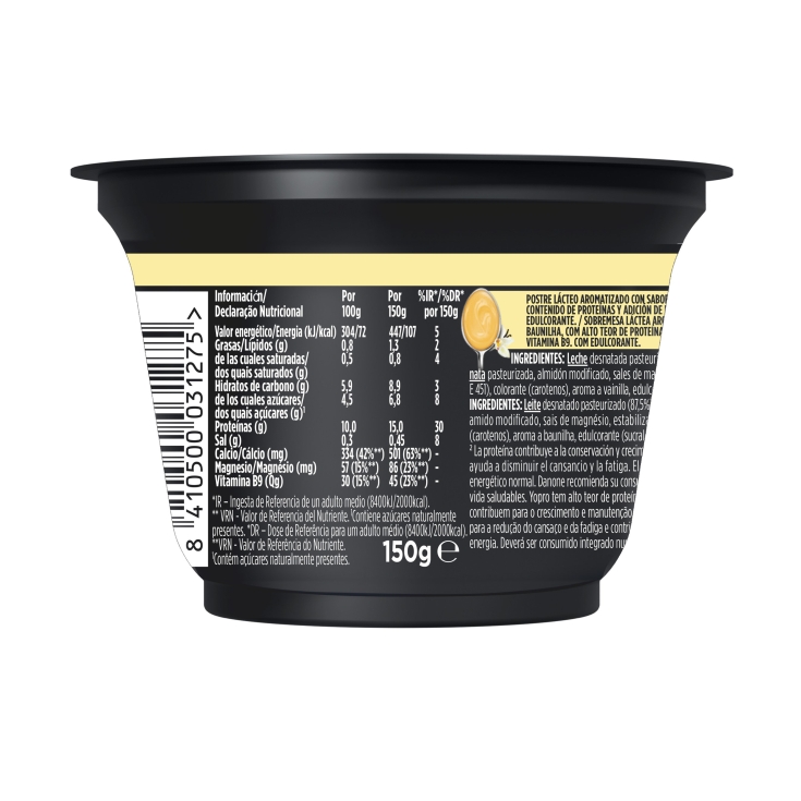 yogur proteinas vainilla, 150g