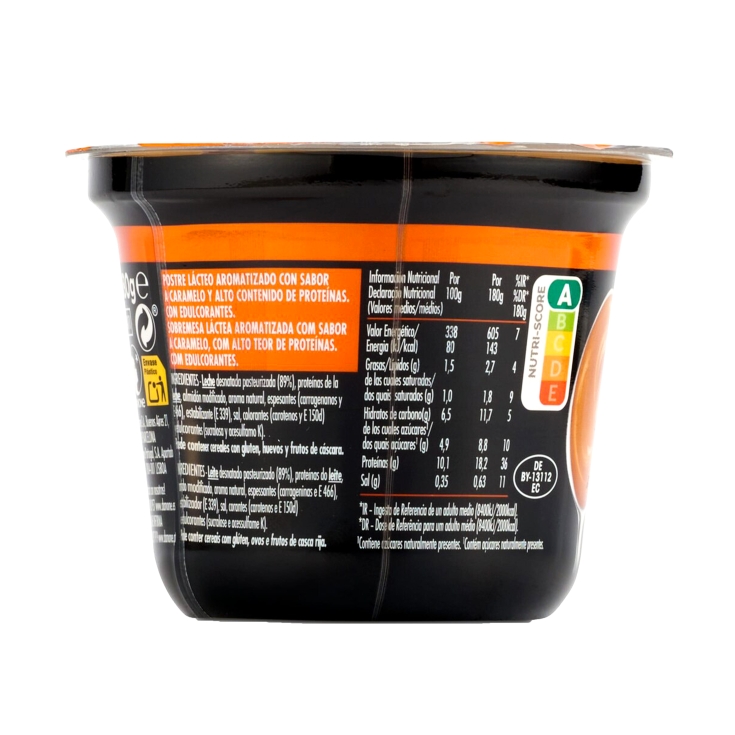yogur proteina caramelo, 150g