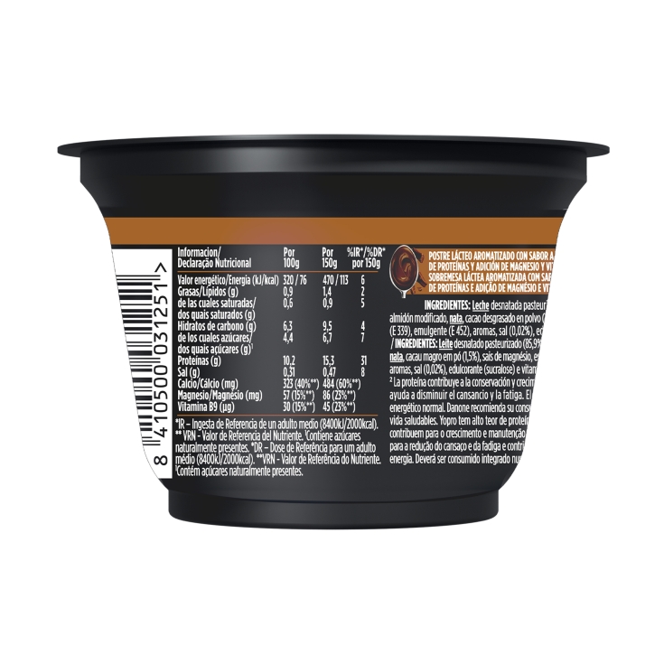 yogur protein pudding chocolate, 150g