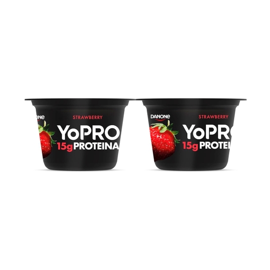 yogur fresas proteínas, pk-2