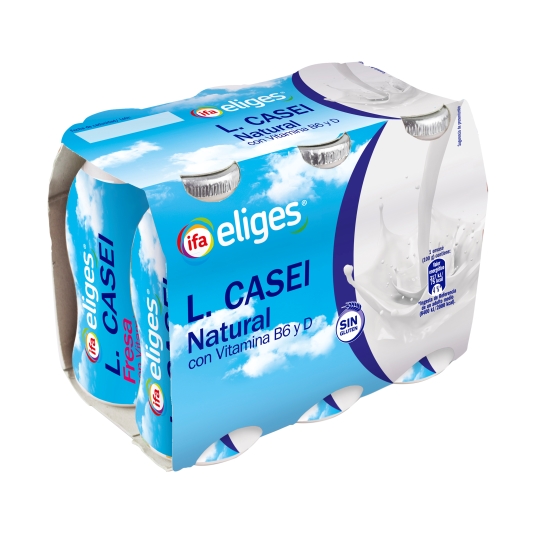 yogur líquido l casei natural 100g, pk-6