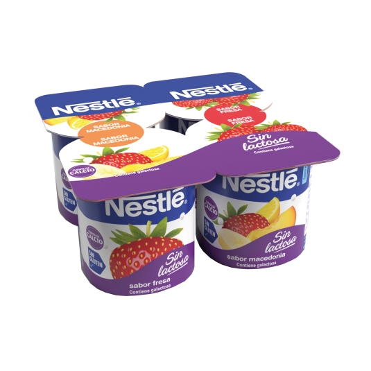 Yogur Sabores Fresa, Coco, Macedonia Y Frutas Bosque - Carrefour - 1000 g