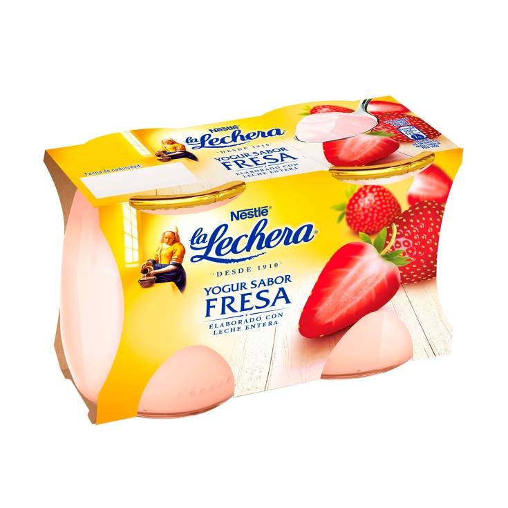 yogur fresa 125g, pk-2 - El Jamón