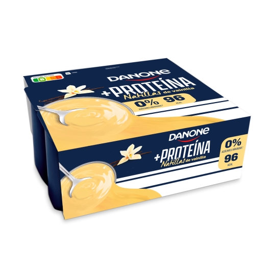 natillas proteína vainilla 120g, pk-4