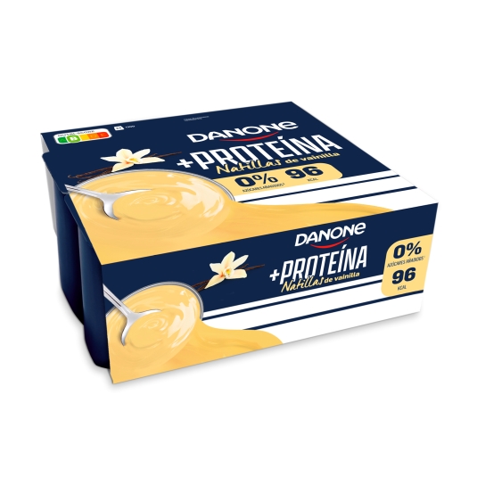 natilla proteína vainilla 120g, pk-4