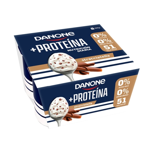 yogur proteína natural stracciatella, pk-4