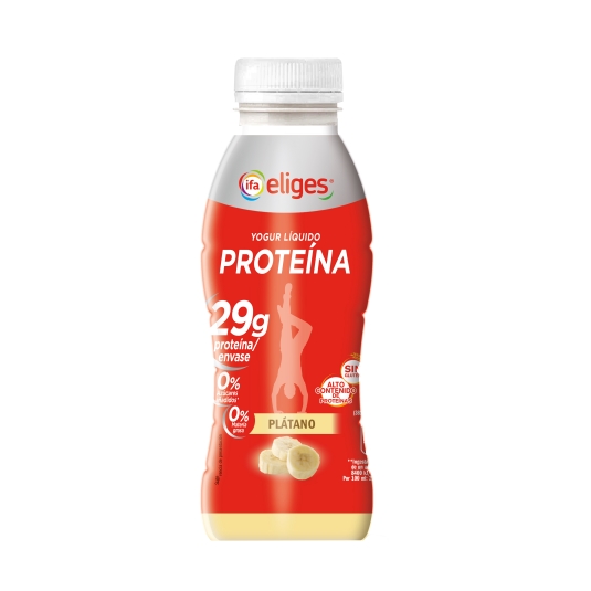 yogur líquido proteína plátano, 400g