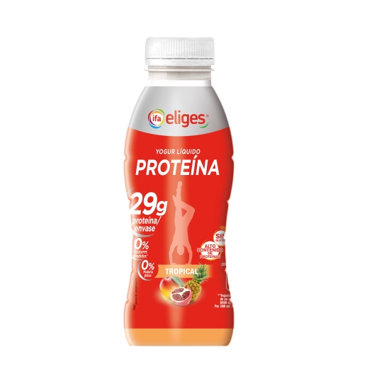 yogur líquido proteína tropical, 400g