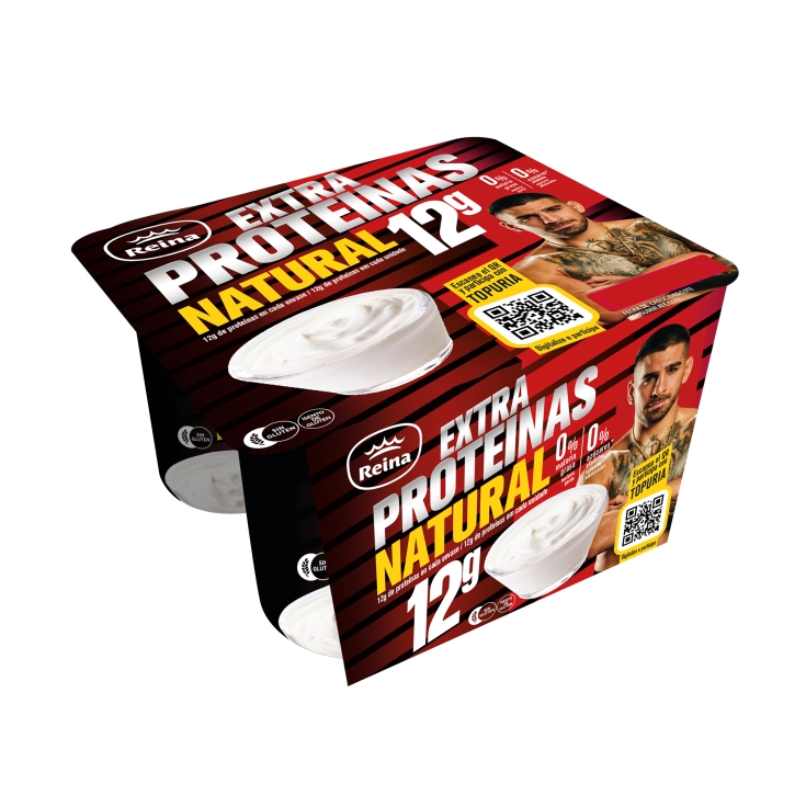 yogur natural extra proteína, pk-4