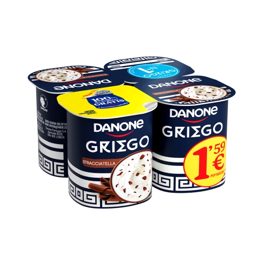 yogur griego stracciatella, pk-4
