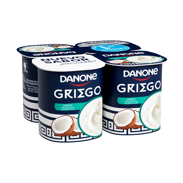 yogur griego coco 110, pk-4