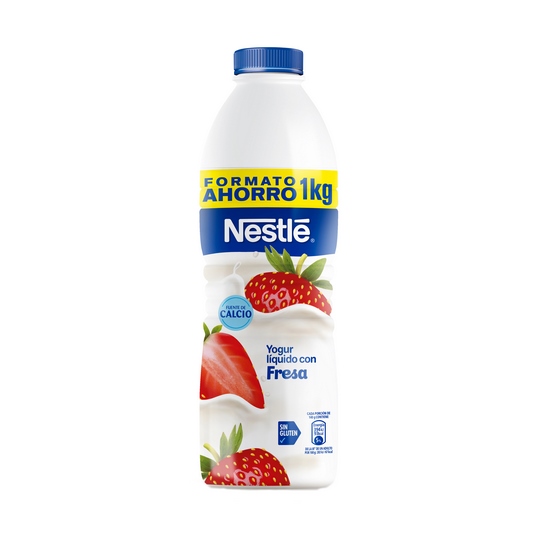 yogur líquido fresa, 1kg