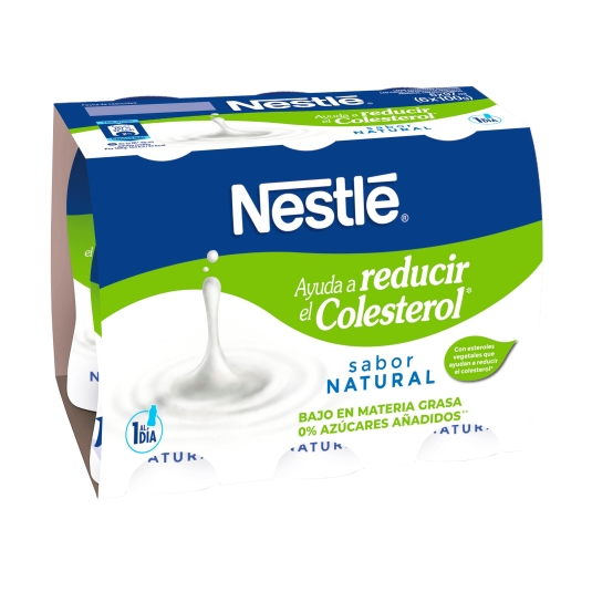 yogur líquido reduc.colesterol natural, pk-6