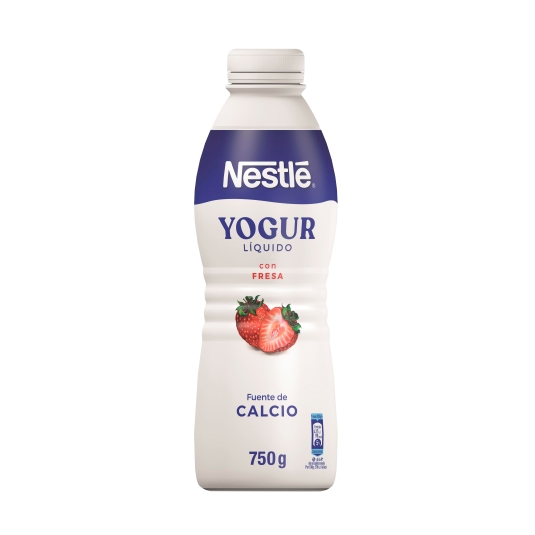 yogur líquido fresa, 750g