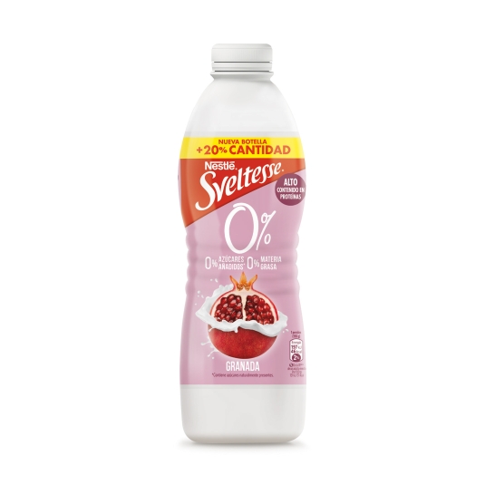 yogur líquido granada 0%, 900g