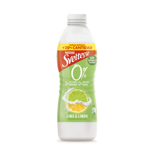yogur líquido lima y limón 0%, 900g