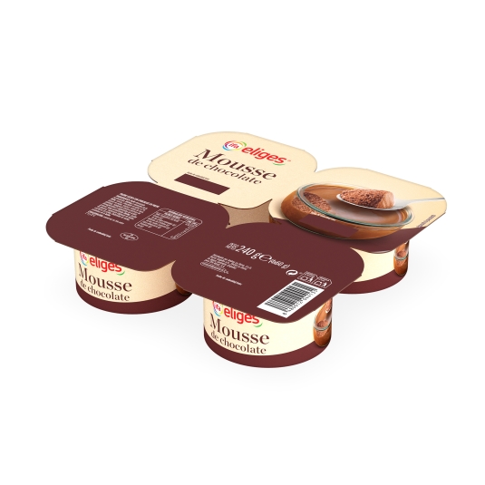 mousse chocolate, pk-4