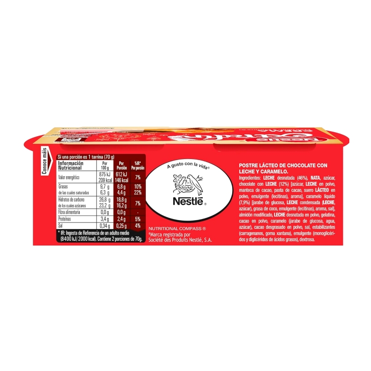 crema chocolate y dulce de leche, pk-2