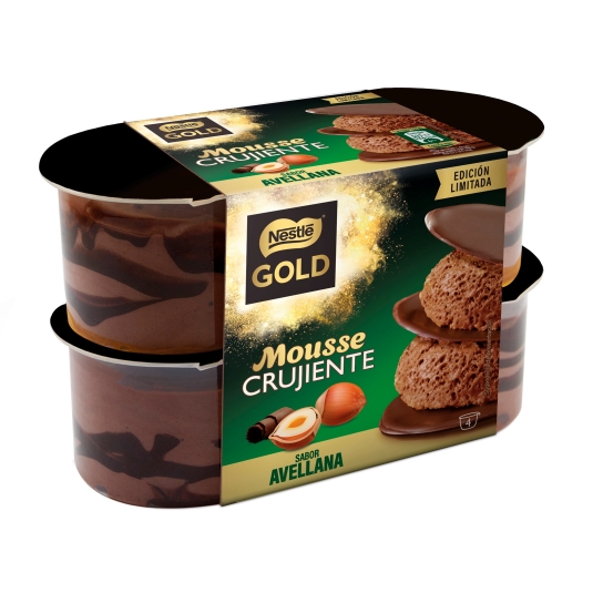 mousse crujiente avellana, pk-4