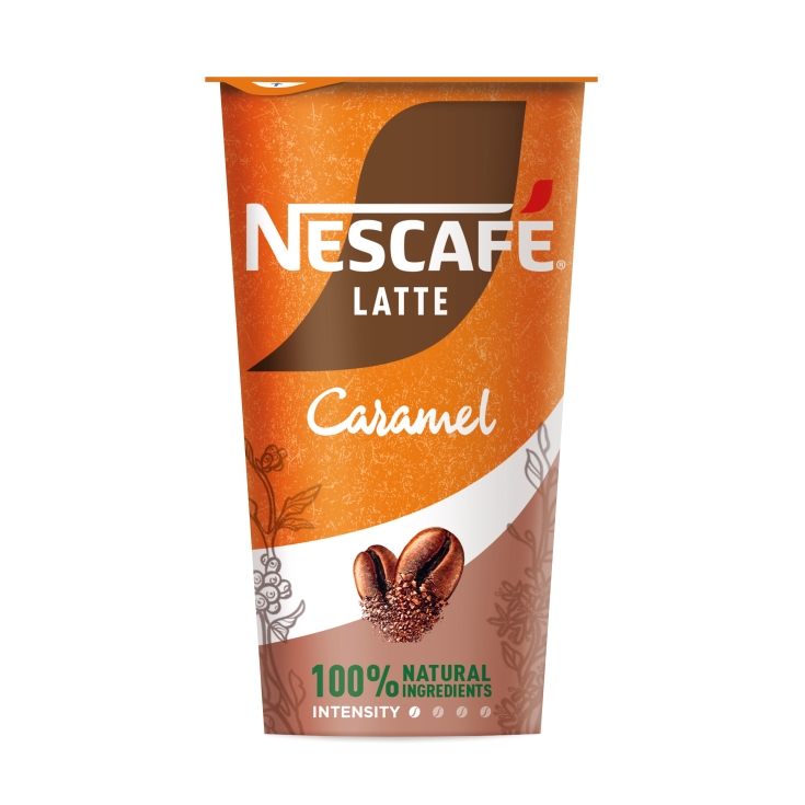café latte caramelo, ud