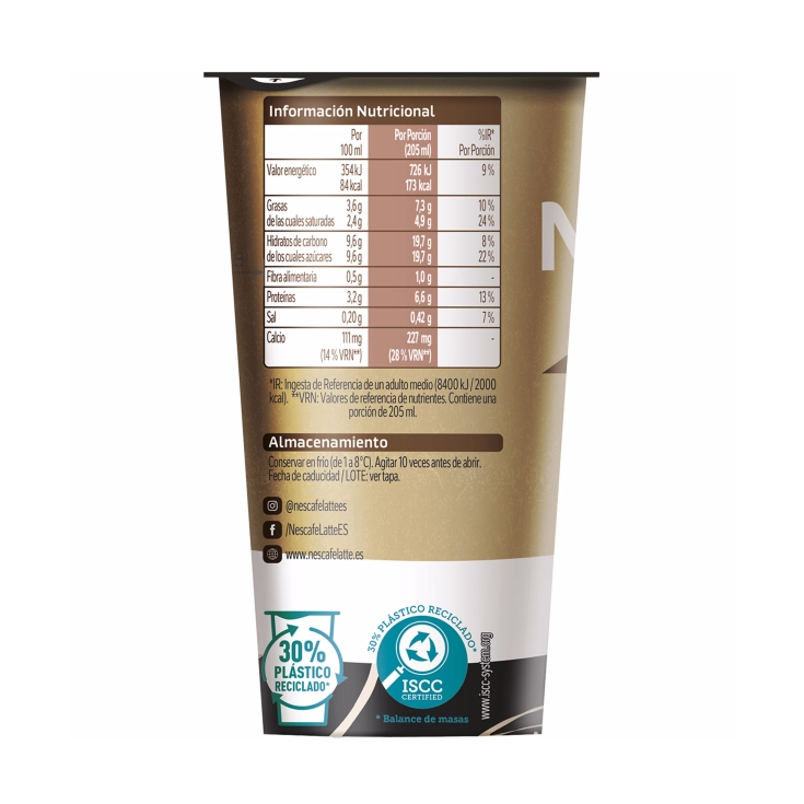 café latte baileys, 205ml