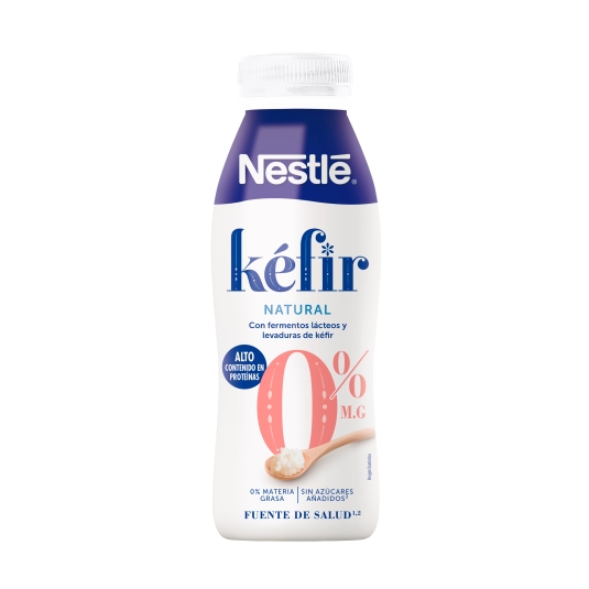 yogur líquido natural 0% kéfir, 500g