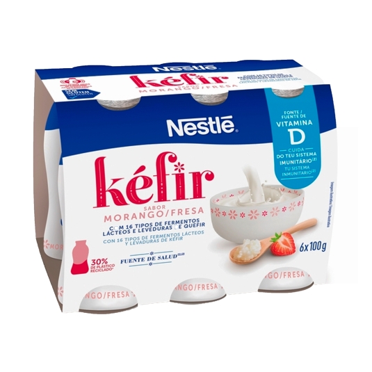 yogur fresa kéfir, pk-6